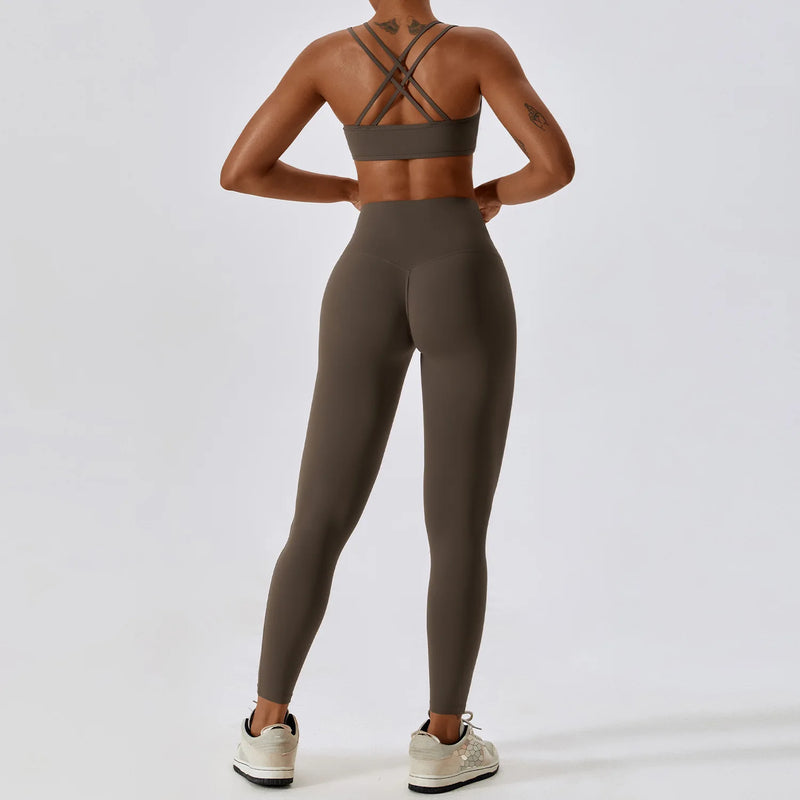 Conjunto de Treino Feminino - Top + Calça