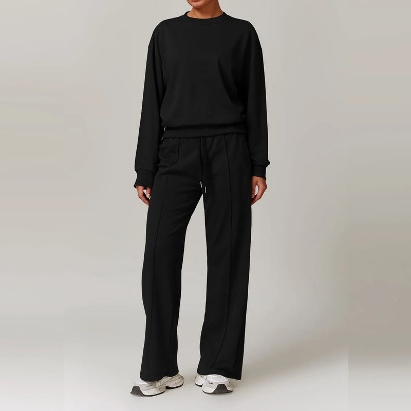 Conjunto Esportivo Feminino - 2 Peças (Calça e casaco)